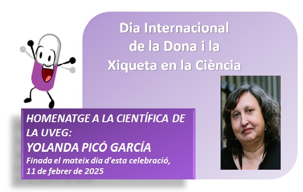 HOMENATGE A LA CIENTÍFICA YOLANDA PICÓ GARCÍA - La Dona i la Xiqueta en la Ciència